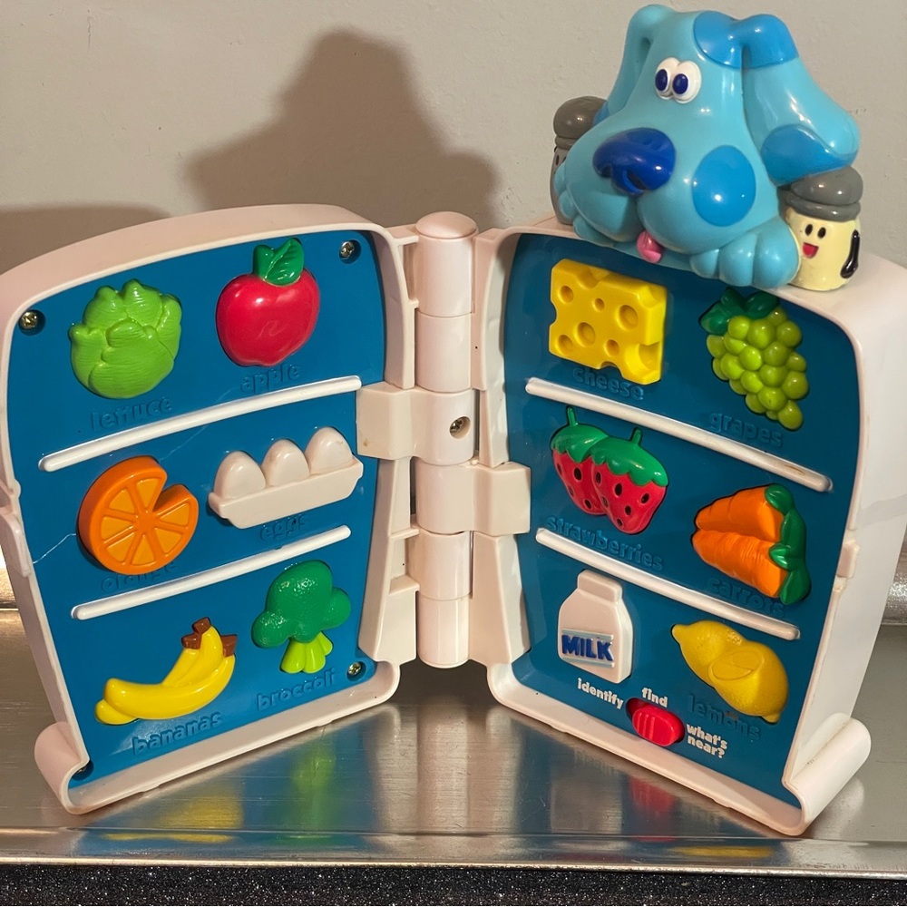 $⬇️ 1999🎄Tyco Blue's Clues Refrigerator
Interactive Talking Game Toy (Steve era) - Picture 7 of 9